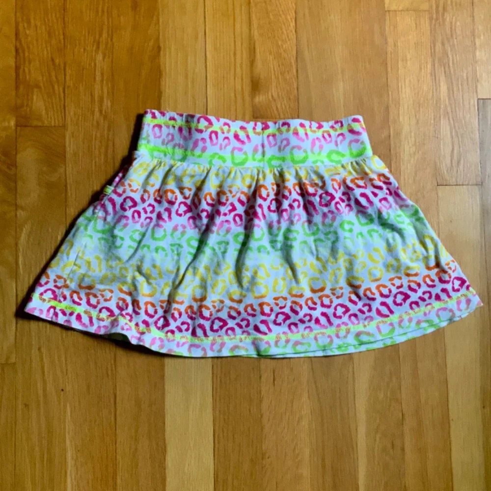Girls Justice colorful mini skirt